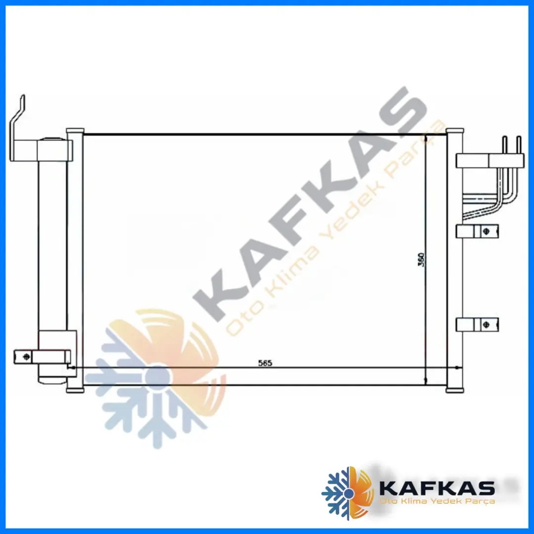 KIA CERATO KLİMA RADYATÖRÜ