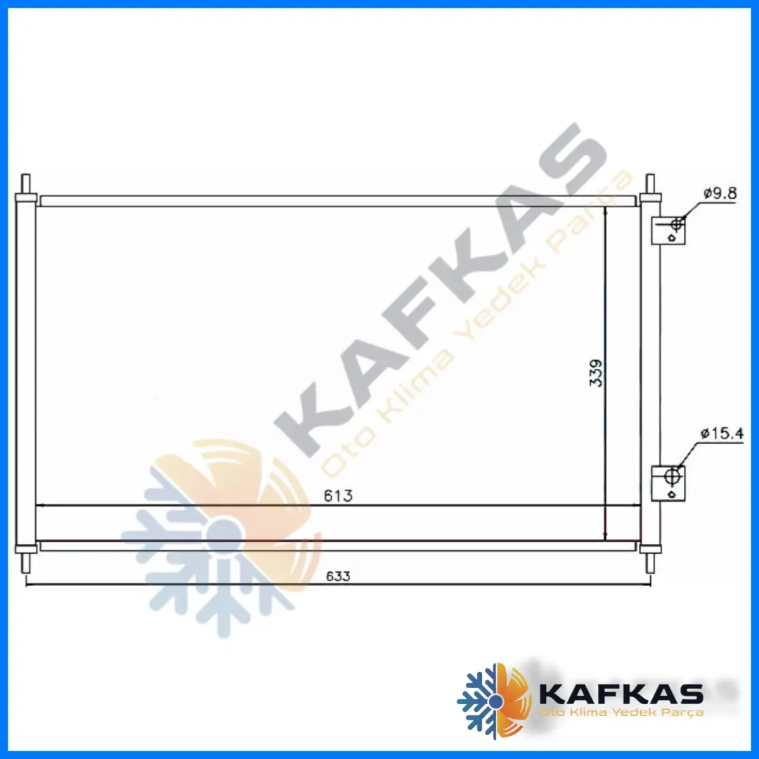 HONDA CIVIC VTEC KLİMA RADYATÖRÜ