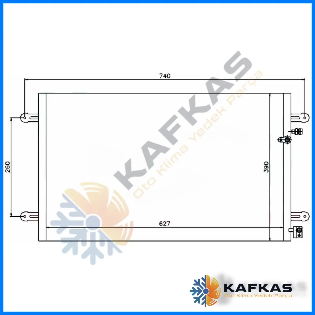 AUDI A6 | S6 KLİMA RADYATÖRÜ