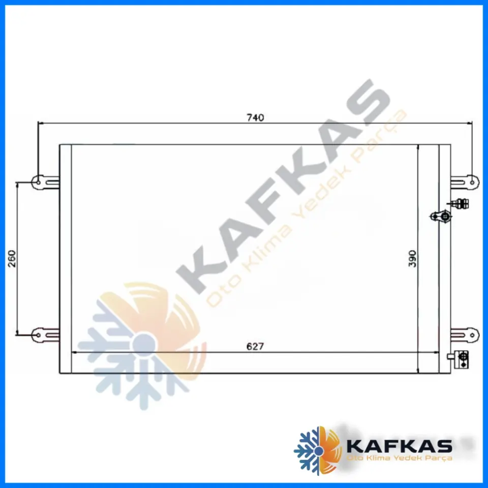 AUDI A6 | S6 KLİMA RADYATÖRÜ