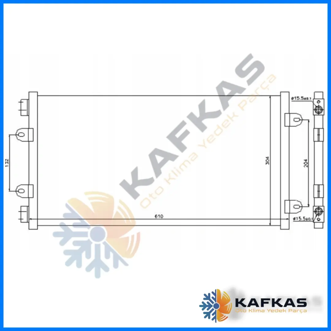 FIAT PUNTO 2 KLİMA RADYATÖRÜ