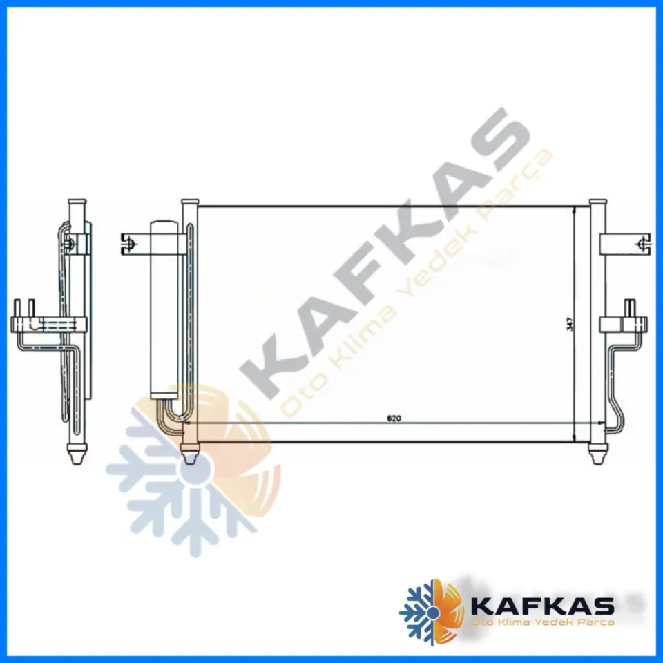 HYUNDAİ ACCENT ADMIRE KLİMA RADYATÖRÜ