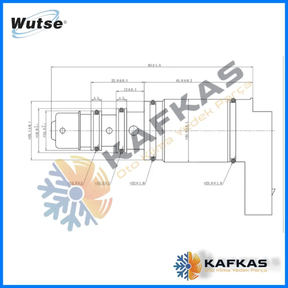 KONTROL VALFİ AUDI-VW GOLF 9,2CM