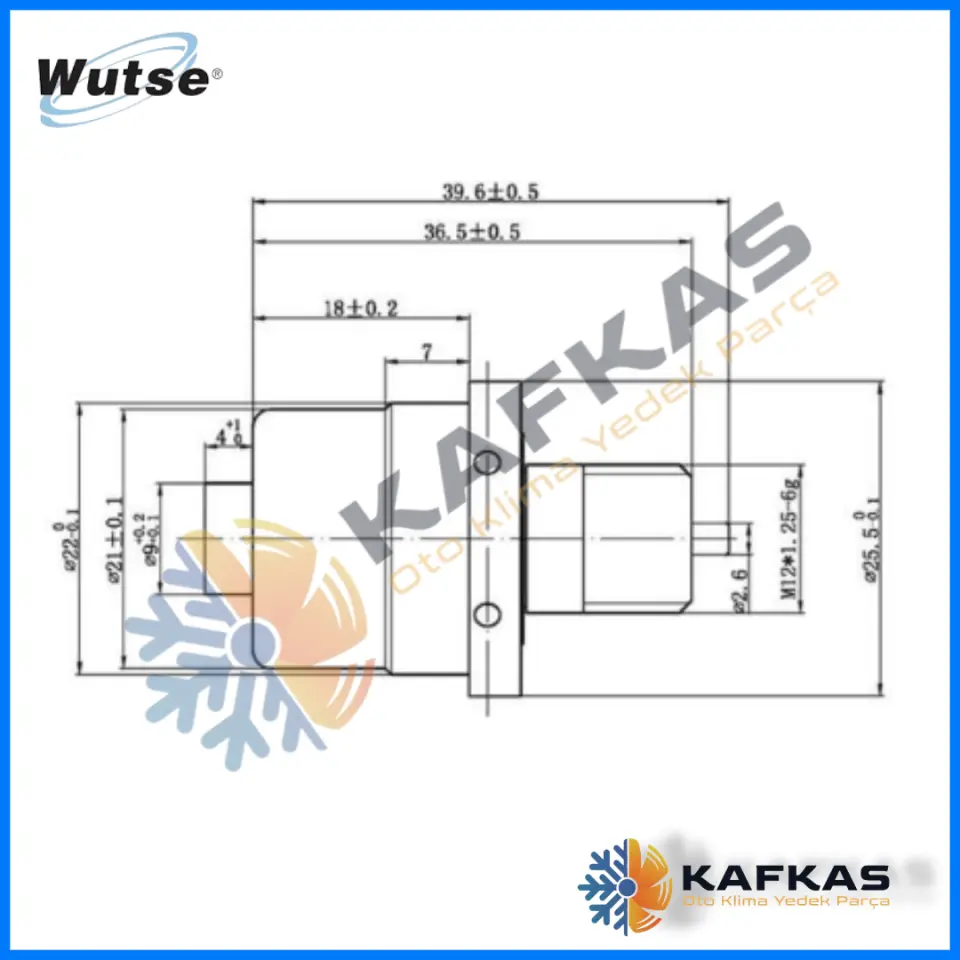 KONTROL VALFİ FORD / CHERY / VW LAVIDA - BORA - POLO 4,4CM