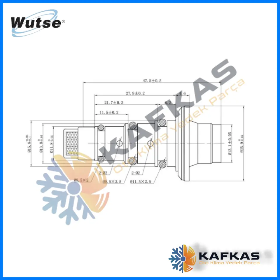 KONTROL VALFİ VOLVO / FORD / HYUNDAI / LAND ROVER 5,5CM