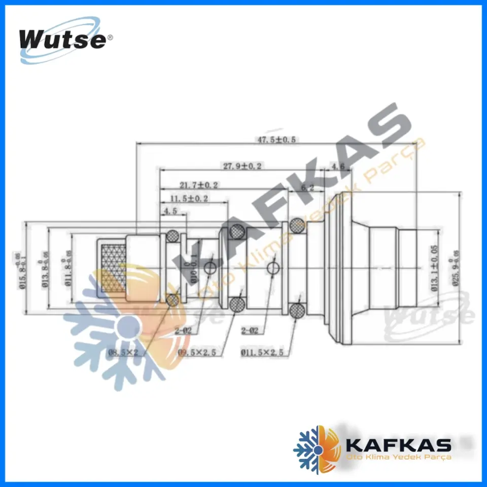 KONTROL VALFİ VOLVO / FORD / HYUNDAI / LAND ROVER 5,5CM