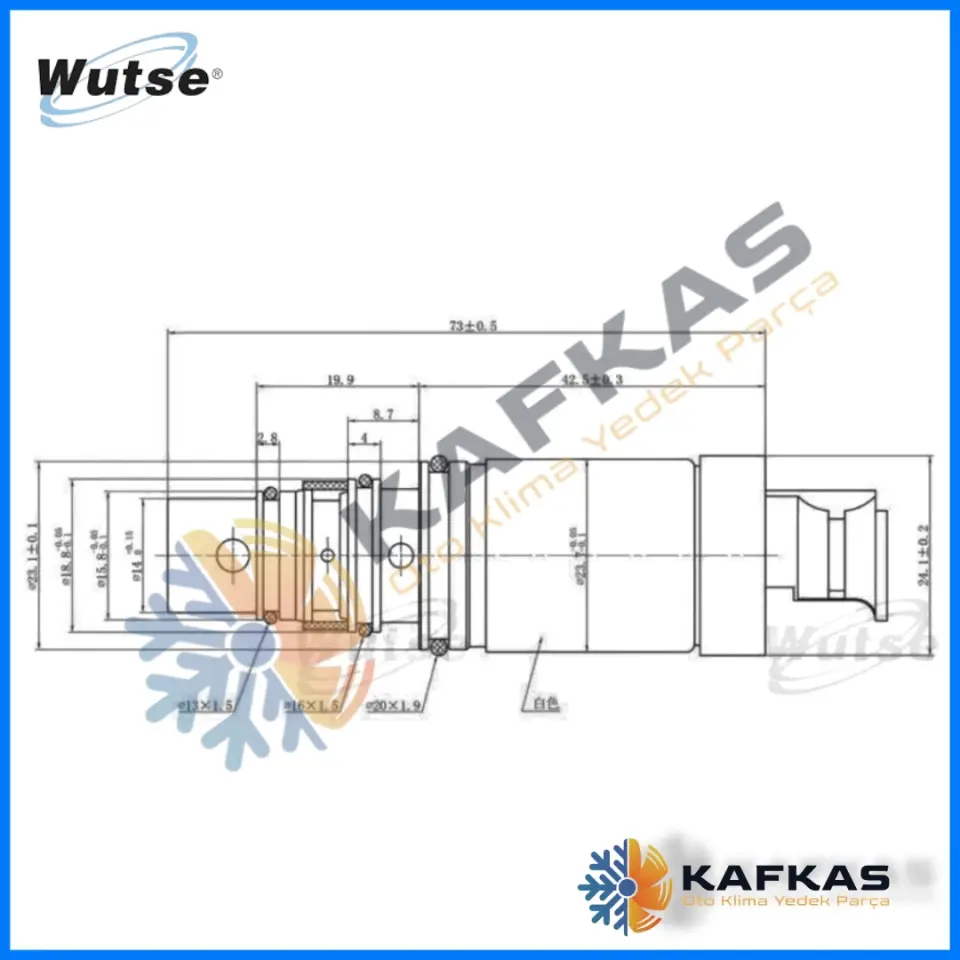 KONTROL VALFİ ACCENT BLUE İ30 8,7CM