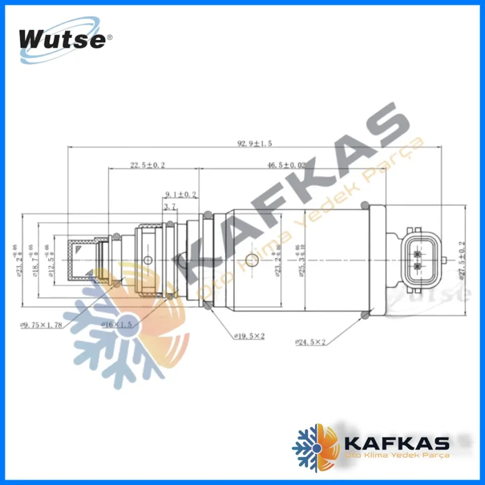 KONTROL VALFİ HYUNDAI SONATA 9,3CM