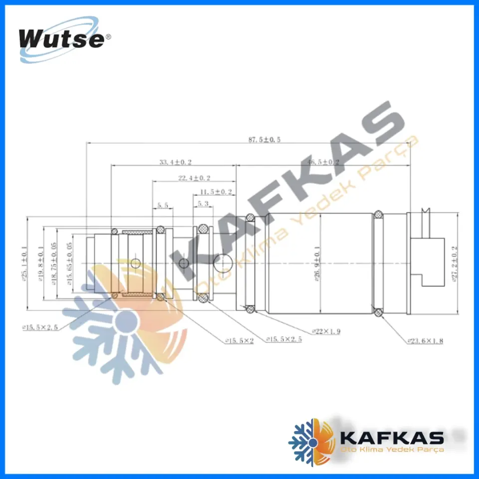 KONTROL VALFİ VOLKSWAGEN 9,6CM