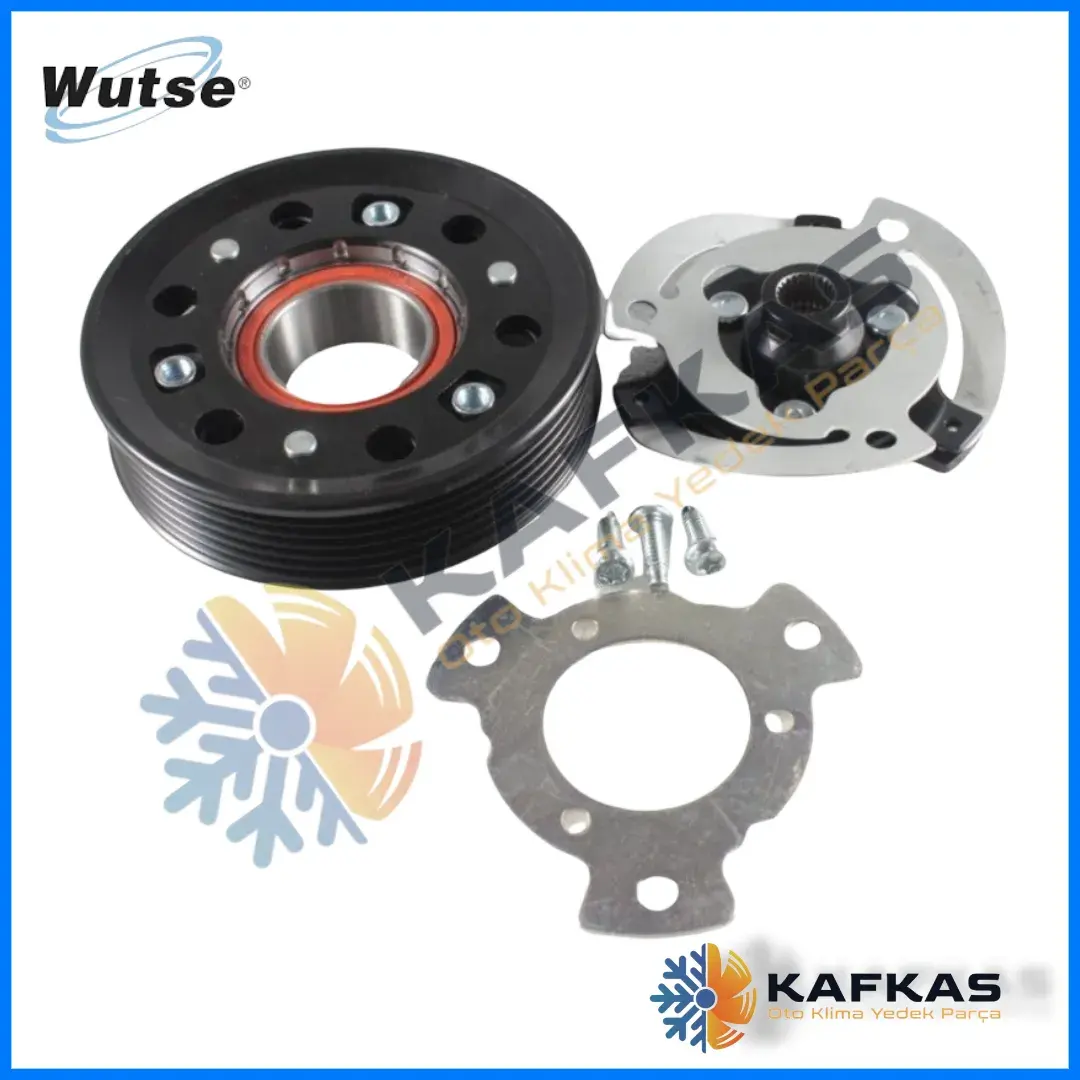 WUT.4206.0046 VW GOLF V / AUDI A3-A4-A6 KLİMA KASNAK SETİ