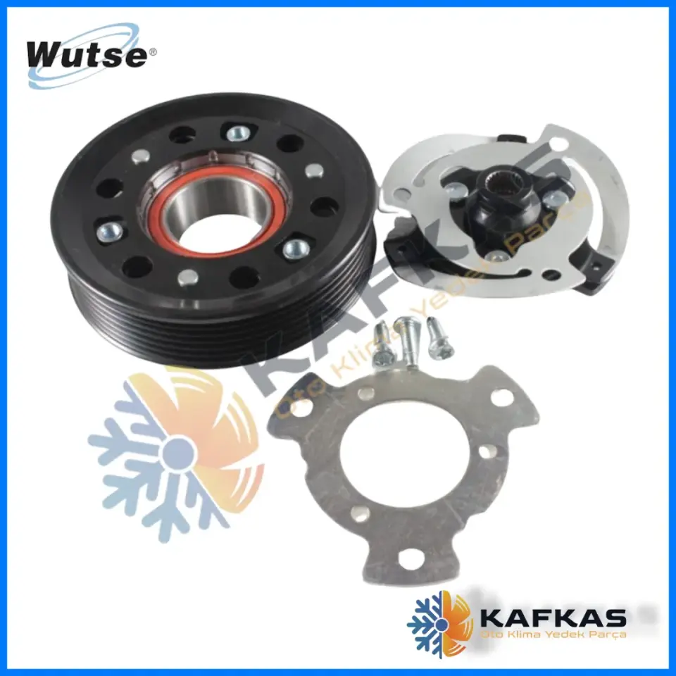 WUT.4206.0046 VW GOLF V / AUDI A3-A4-A6 KLİMA KASNAK SETİ