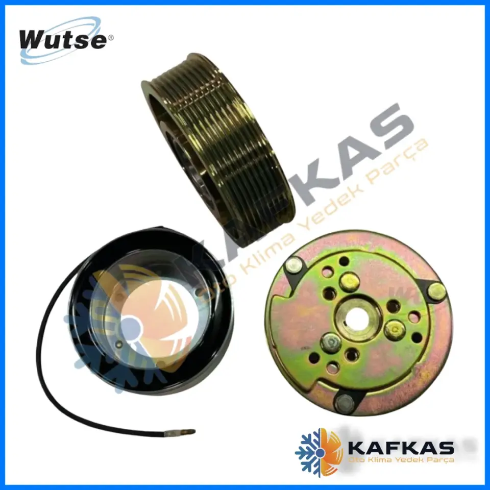 WUT.4206.0034 SD5H14 PV8 12V UNIVERSAL KLİMA KASNAK SETİ