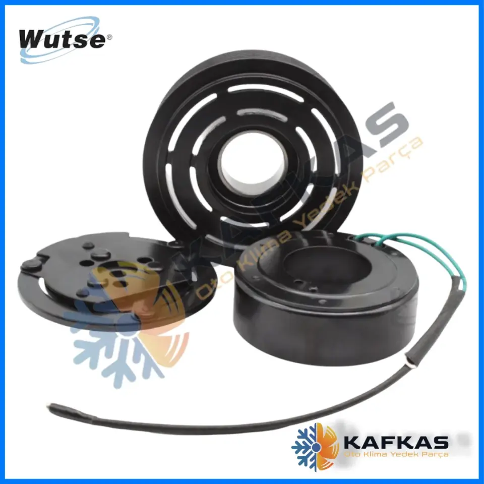 WUT.4206.0097 SANDEN 8090 24V 7H15 8PK KLİMA KASNAK SETİ