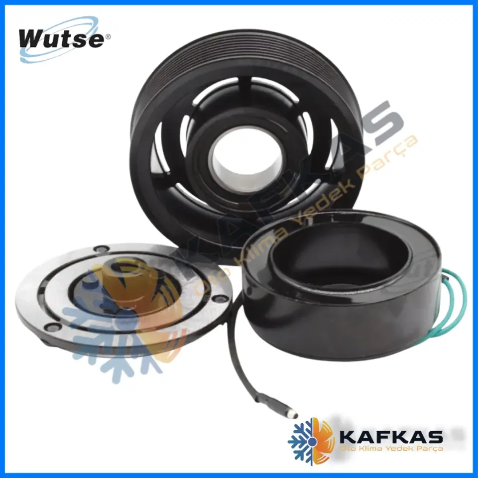 WUT.4206.0097 SANDEN 8090 24V 7H15 8PK KLİMA KASNAK SETİ