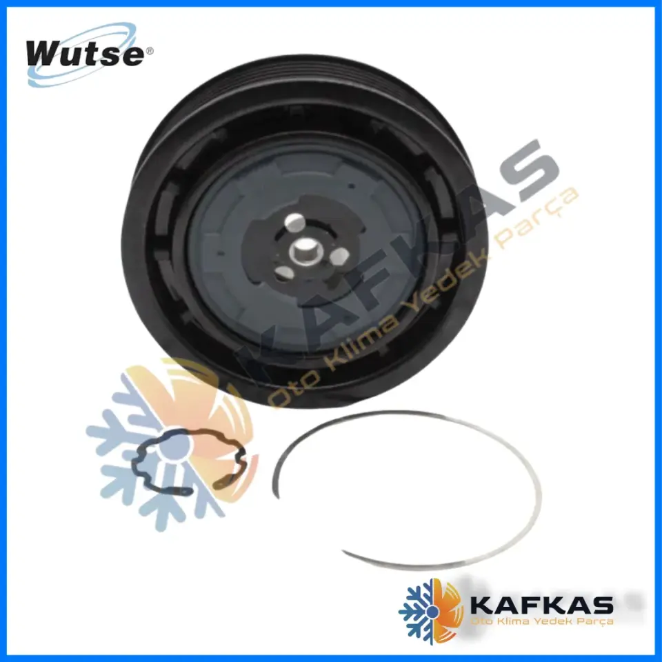 WUT.4206.0053 RENAULT MEGANE III 6PK KLİMA KASNAK SETİ