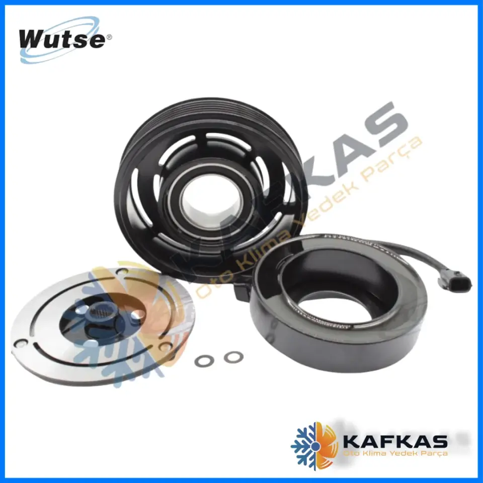 WUT.4206.0110 RENAULT LAGUNA 6 PK KLİMA KASNAK SETİ