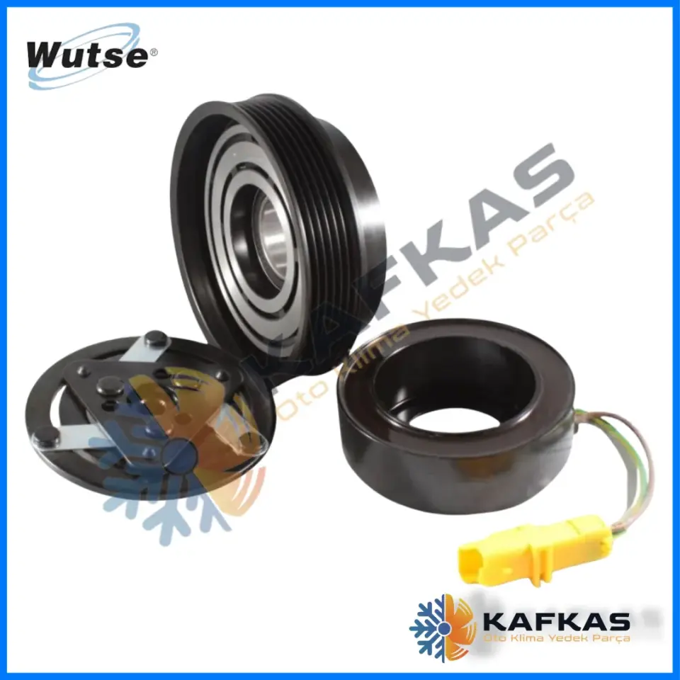 WUT.4206.0055 RENAULT KANGOO / CLIO 3 KLİMA KASNAK SETİ