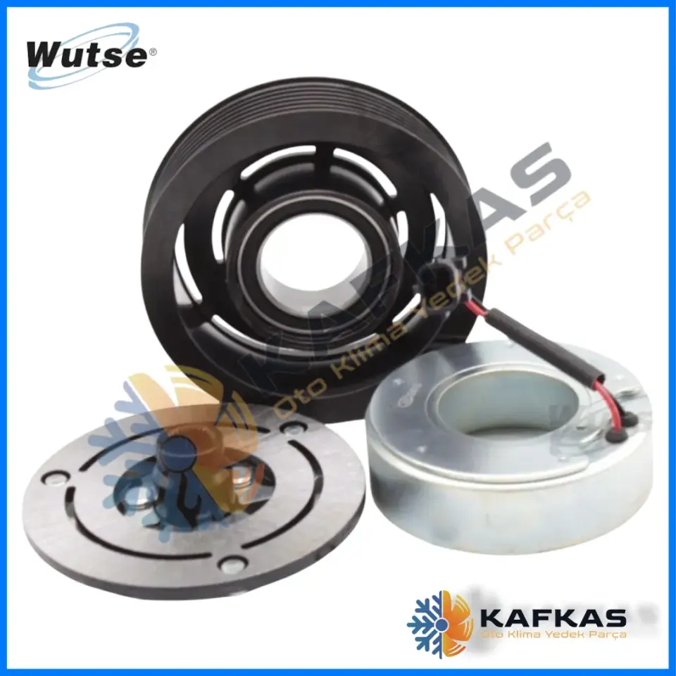 WUT.4206.0438 RENAULT CLIO SYMBOL KLİMA KASNAK SETİ