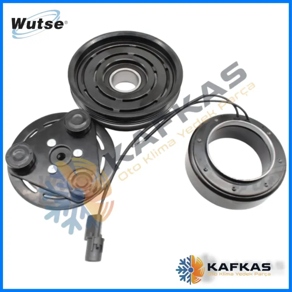 WUT.4206.0127 HYUNDAI GETZ 4PK KLİMA KASNAK SETİ