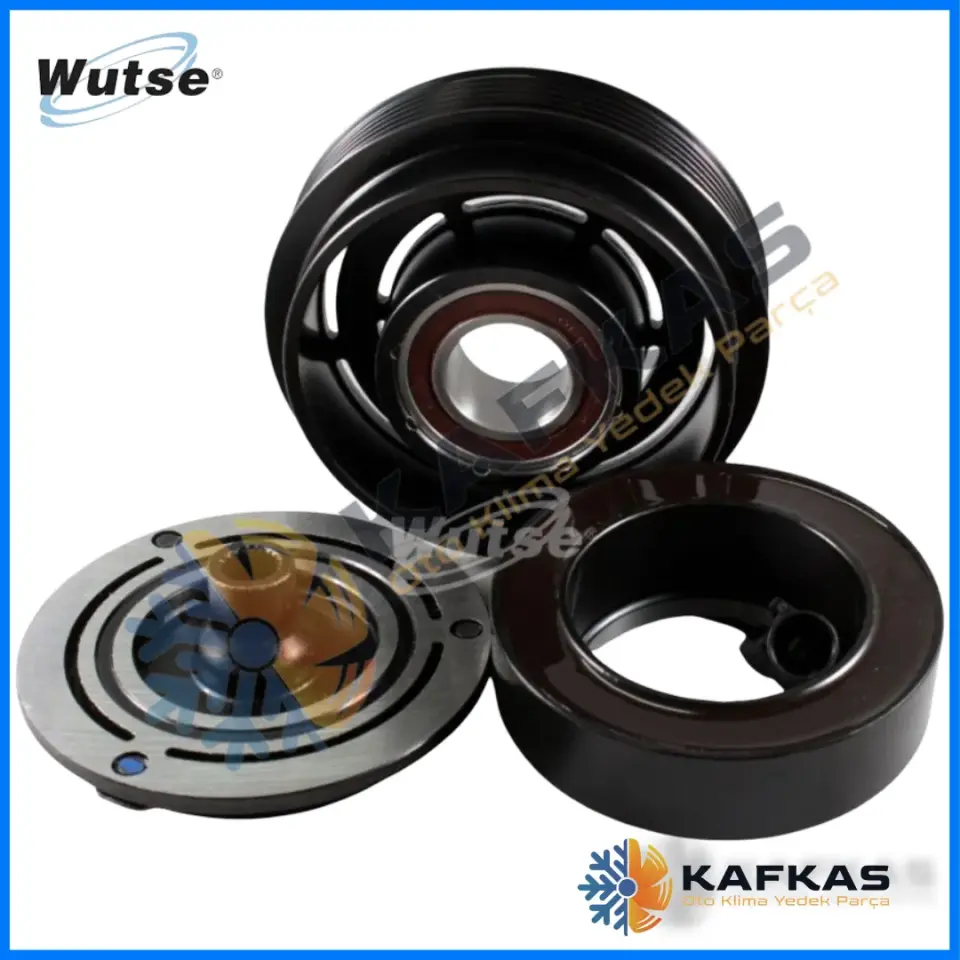 WUT.4206.0012 HYUNDAI ACCENT 2 6PK KLİMA KASNAK SETİ