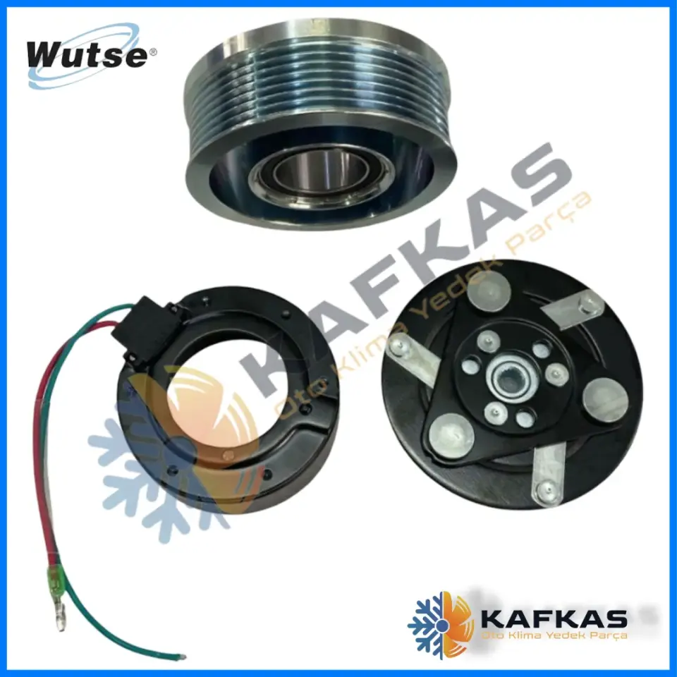 WUT.4206.0303 HONDA CIVIC-CRV 7PK KLİMA KASNAK SETİ