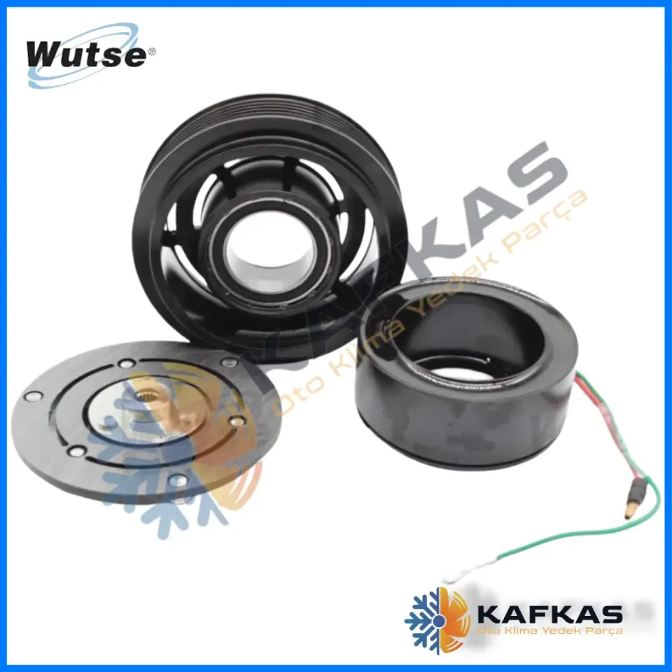 WUT.4206.0008 HONDA CIVIC VI-VII 6PK KLİMA KASNAK SETİ