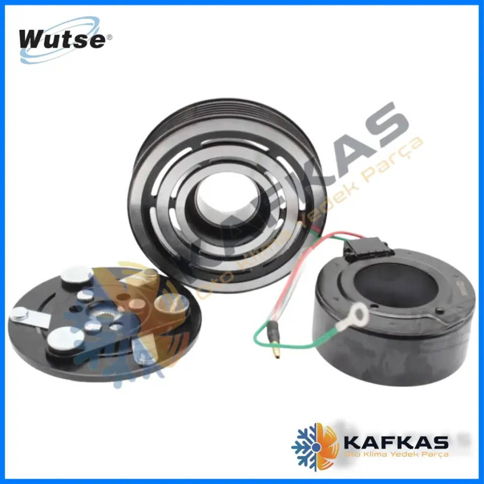 WUT.4206.0008 HONDA CIVIC VI-VII 6PK KLİMA KASNAK SETİ