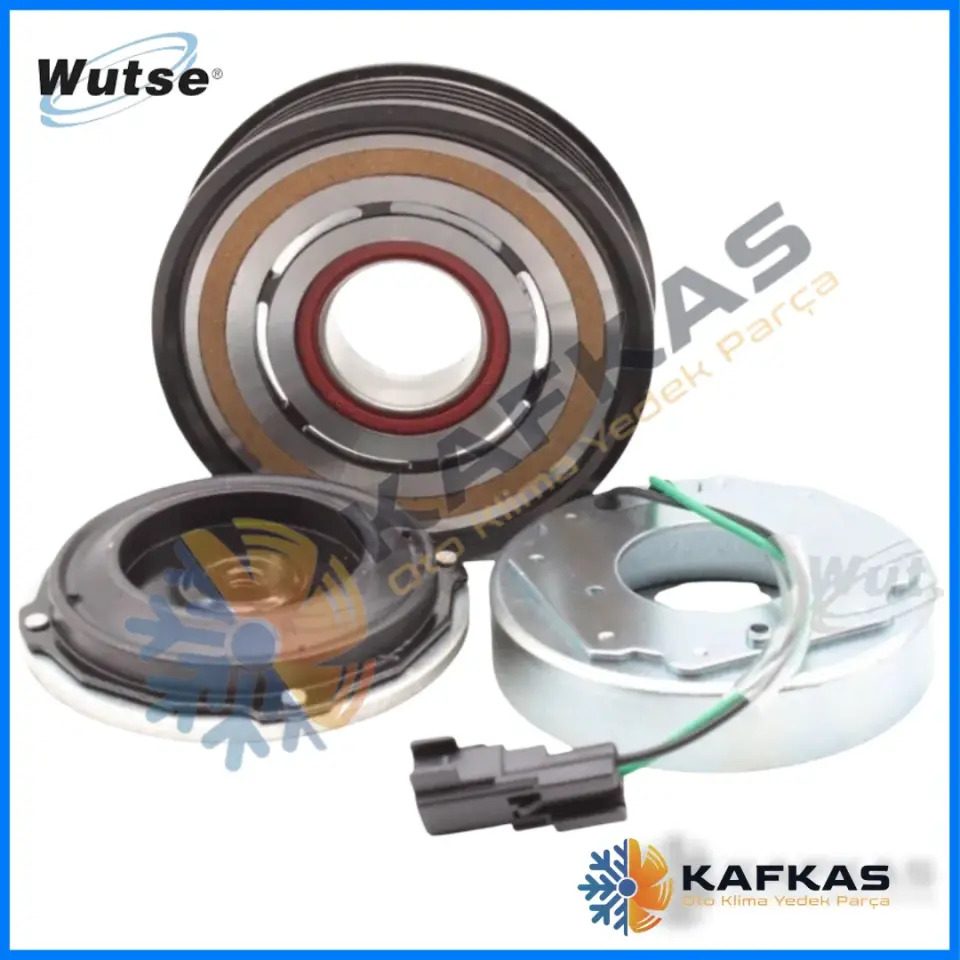 WUT.4206.0435 FORD FOCUS / CUSTOM 6PK KLİMA KASNAK SETİ