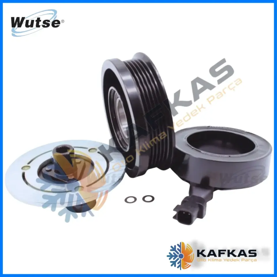 WUT.4206.0005 FORD FOCUS 2 (04-05) 5PK KLİMA KASNAK SETİ