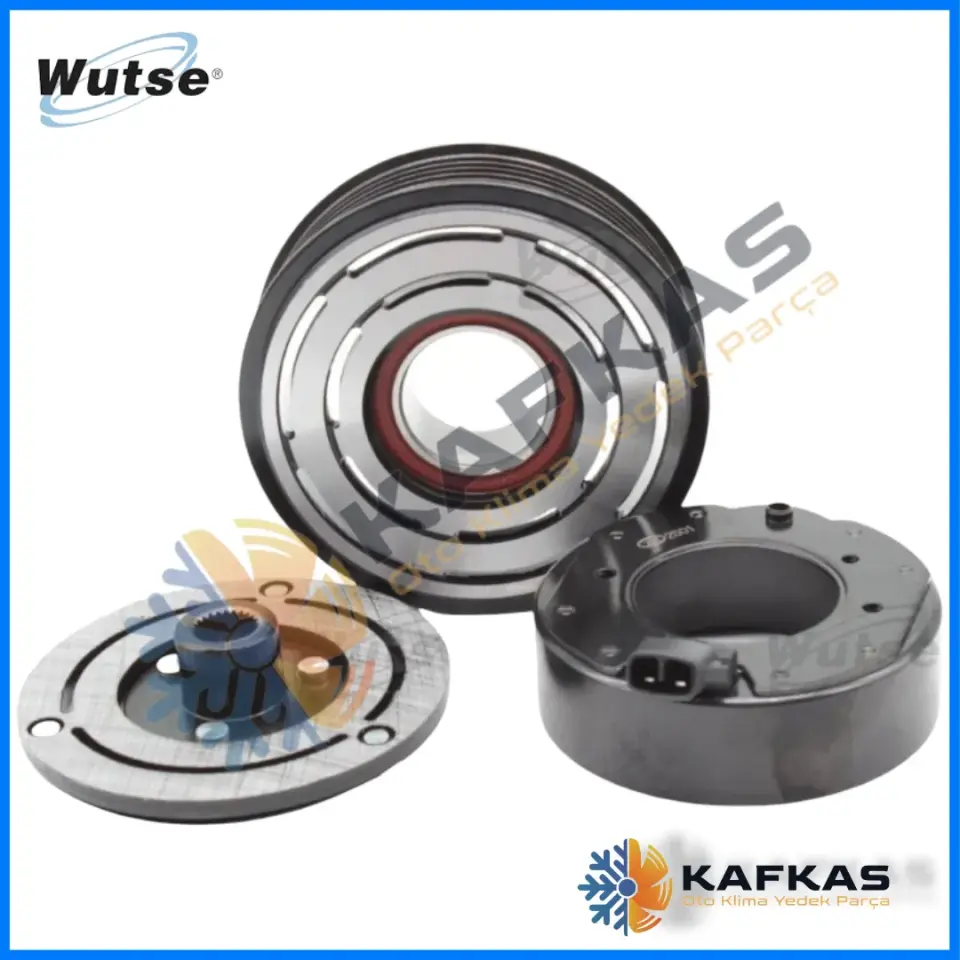 WUT.4206.0003 FIAT PUNTO 6PK KLİMA KASNAK SETİ