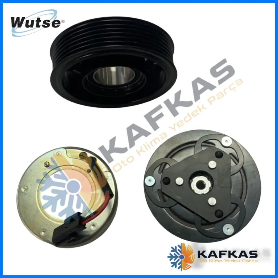 WUT.4206.0259 DACIA SANDERO / RENAULT CLIO KLİMA KASNAK SETİ