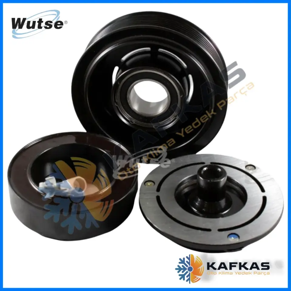 WUT.4206.0009 HONDA ACCORD 8 - CR-V 2 7PK 12V KLİMA KASNAK SETİ