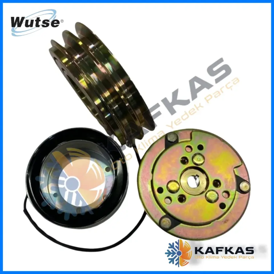 WUT.4206.0033 SD5H14 A2 12V UNIVERSAL KLİMA KASNAK SETİ